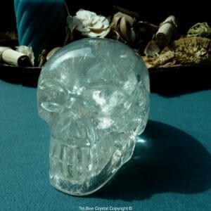 Crâne en cristal de roche vue principale
