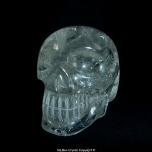 Crâne en cristal de roche vue B